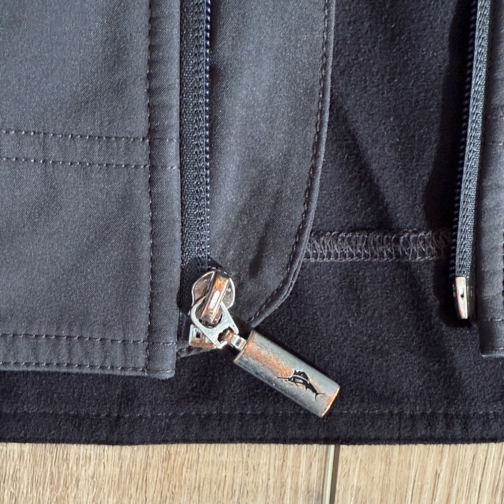 Tommy Bahama Men's Black Windbreaker Jacket XXL - Picture 3 of 7